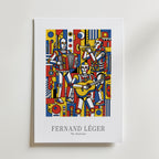 Fernand Leger The Musicians Poster – med passepartout