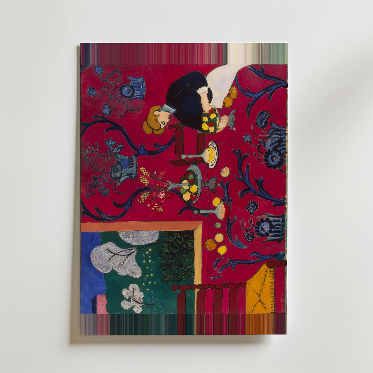 Henri Matisse Harmony in Red 1908 Poster – canvas utan passepartout