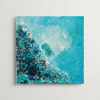 Sonia Tondkar Turkos Strand Poster – produktbild