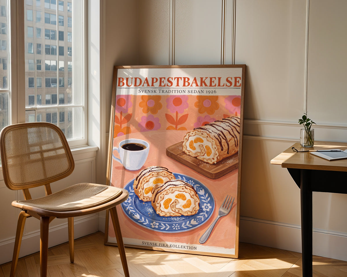 Budapestbakelse Poster – i rum 1