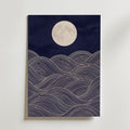 Moonlit Sea Poster – utan passepartout