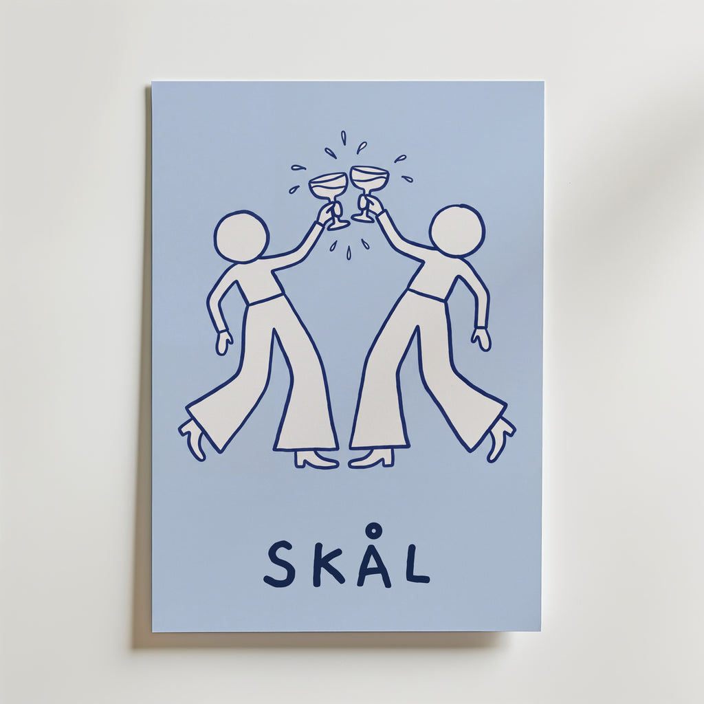 Skål Poster – utan passepartout