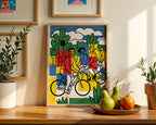 Fernand Leger The Cyclists Poster – i rum 1