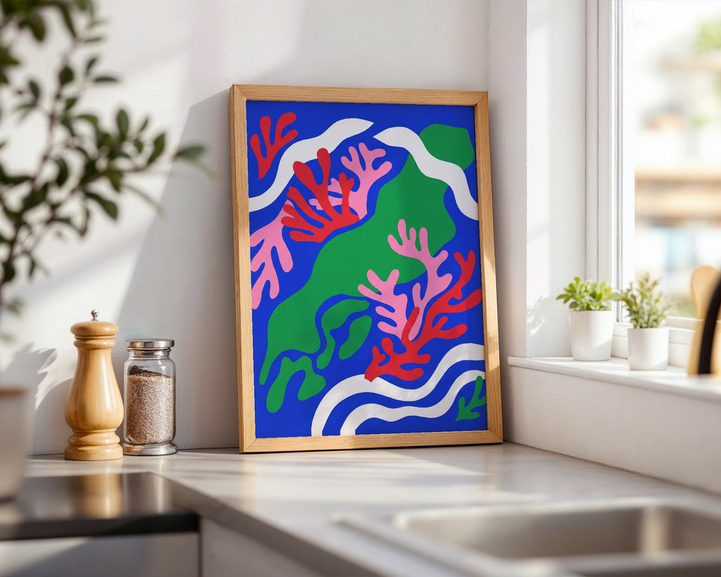 Henri Matisse Lagoon Poster – i rum 1
