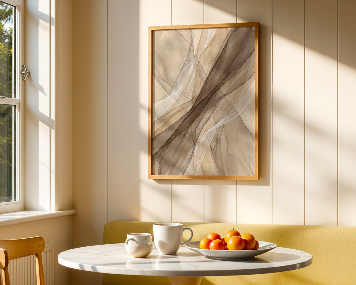 Sepia Veil Poster – i rum 1