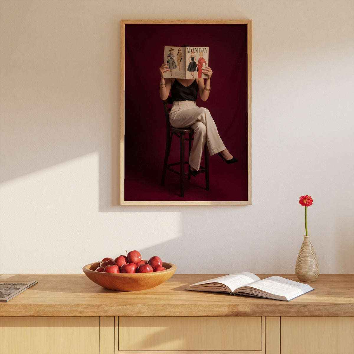 Behind the Pages Poster – i rum 2