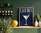 Midnight Olive Run Poster – i rum 2