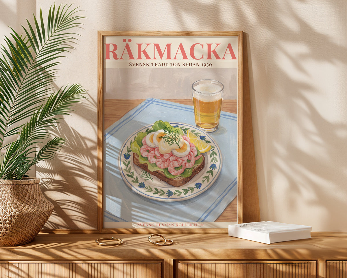 Räkmacka Poster – i rum 3