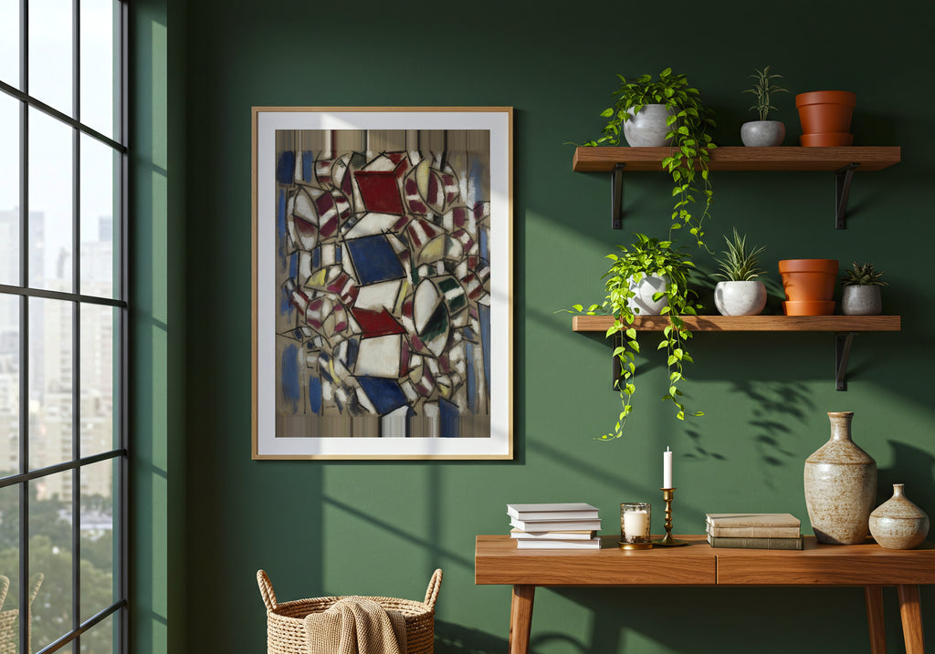 Fernand Leger Contrast of Forms 1913 Poster – i rum 3