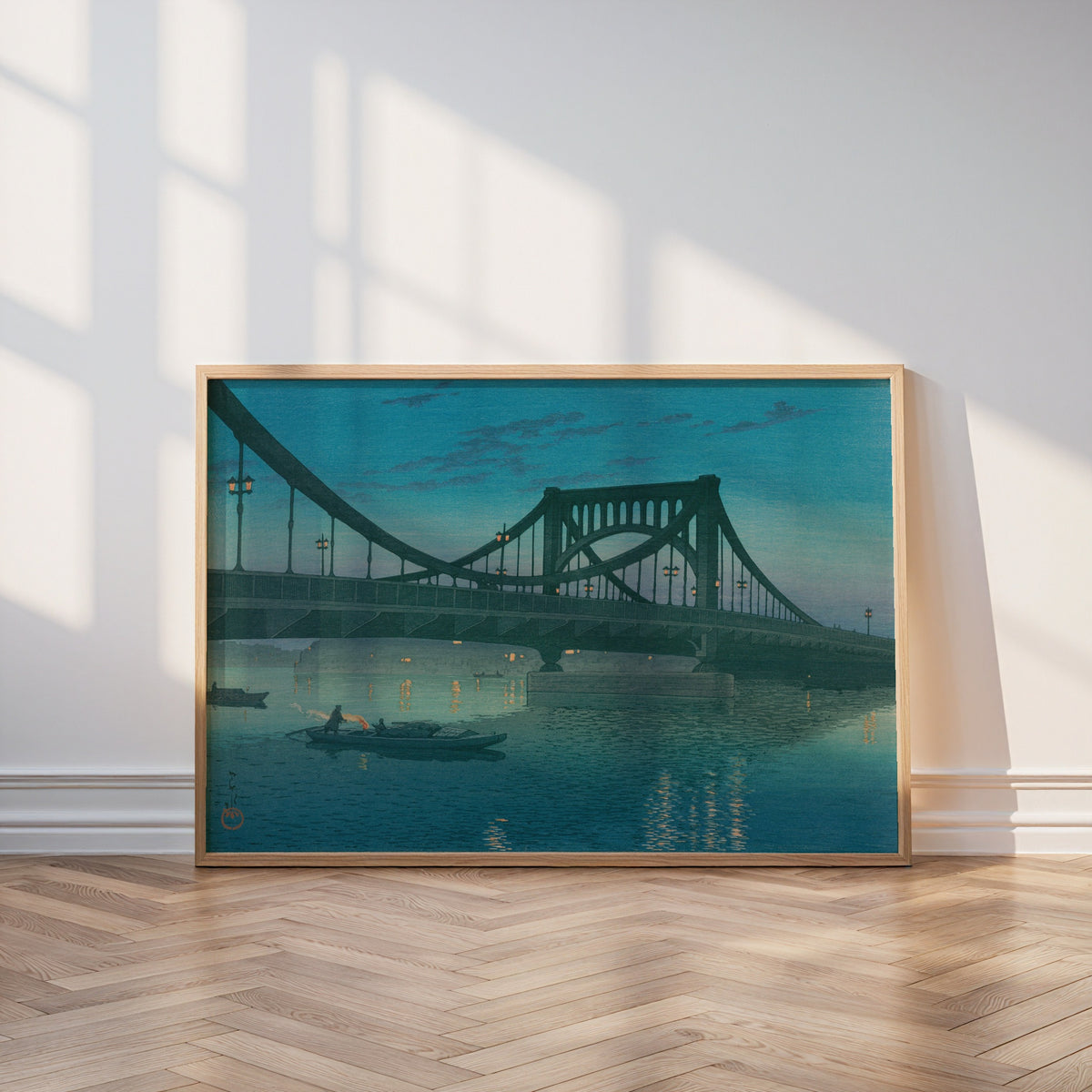 Hasui Kawase Kiyosu Bridge 1931 Poster – i rum 4