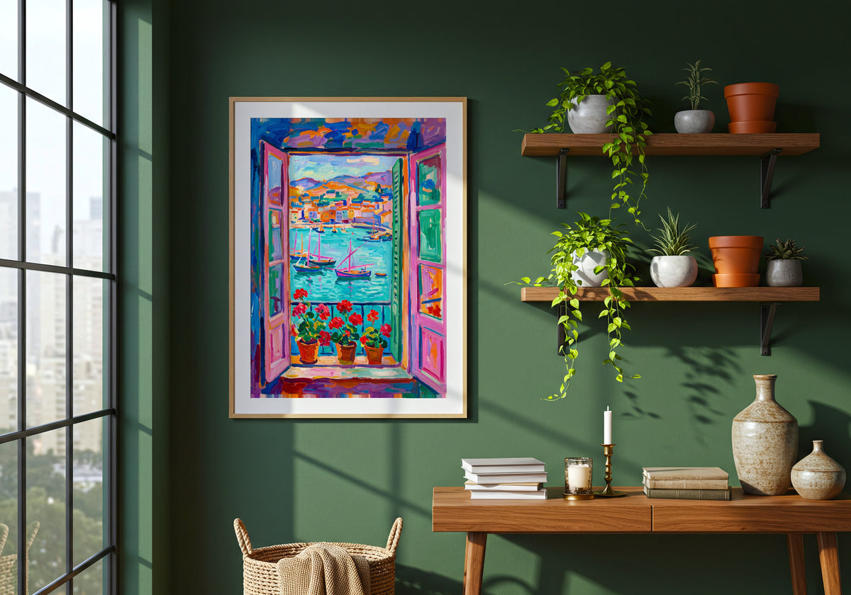 Henri Matisse Window on the Harbour Poster – i rum 3