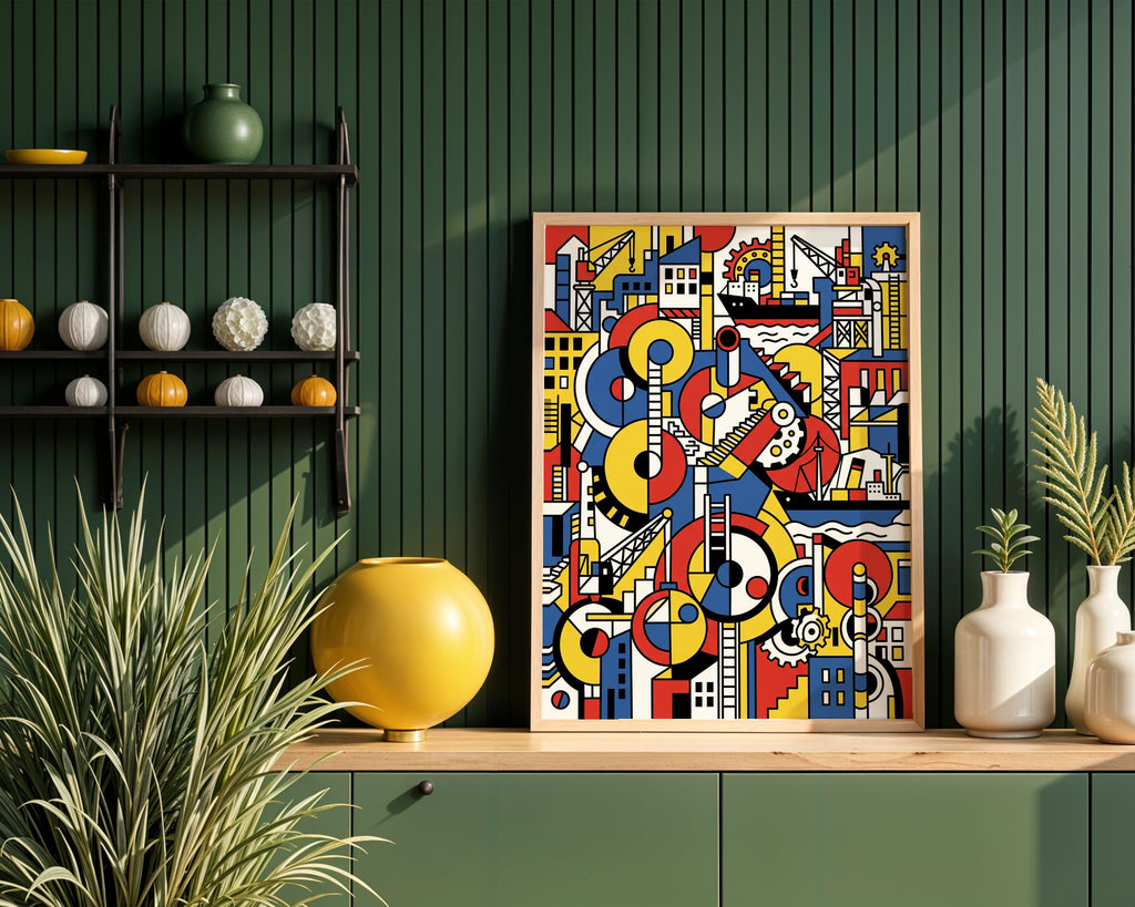 Fernand Leger The Port City Poster – i rum 5