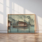 Hasui Kawase Miyajima in Mist 1947 Poster – i rum 6