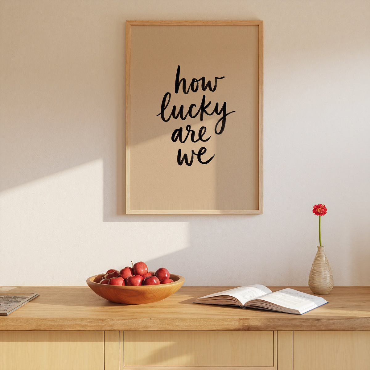 How Lucky Are We Poster – i rum 5
