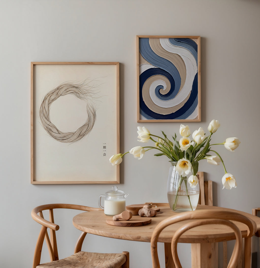 Ichigo Ichie Poster – två posters i rum 1