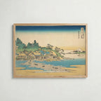 Katsushika Hokusai Enoshima in Sagami Province 1831 Poster – ekram