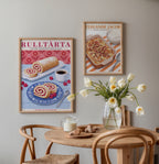 Rulltårta Poster – två posters i rum 2