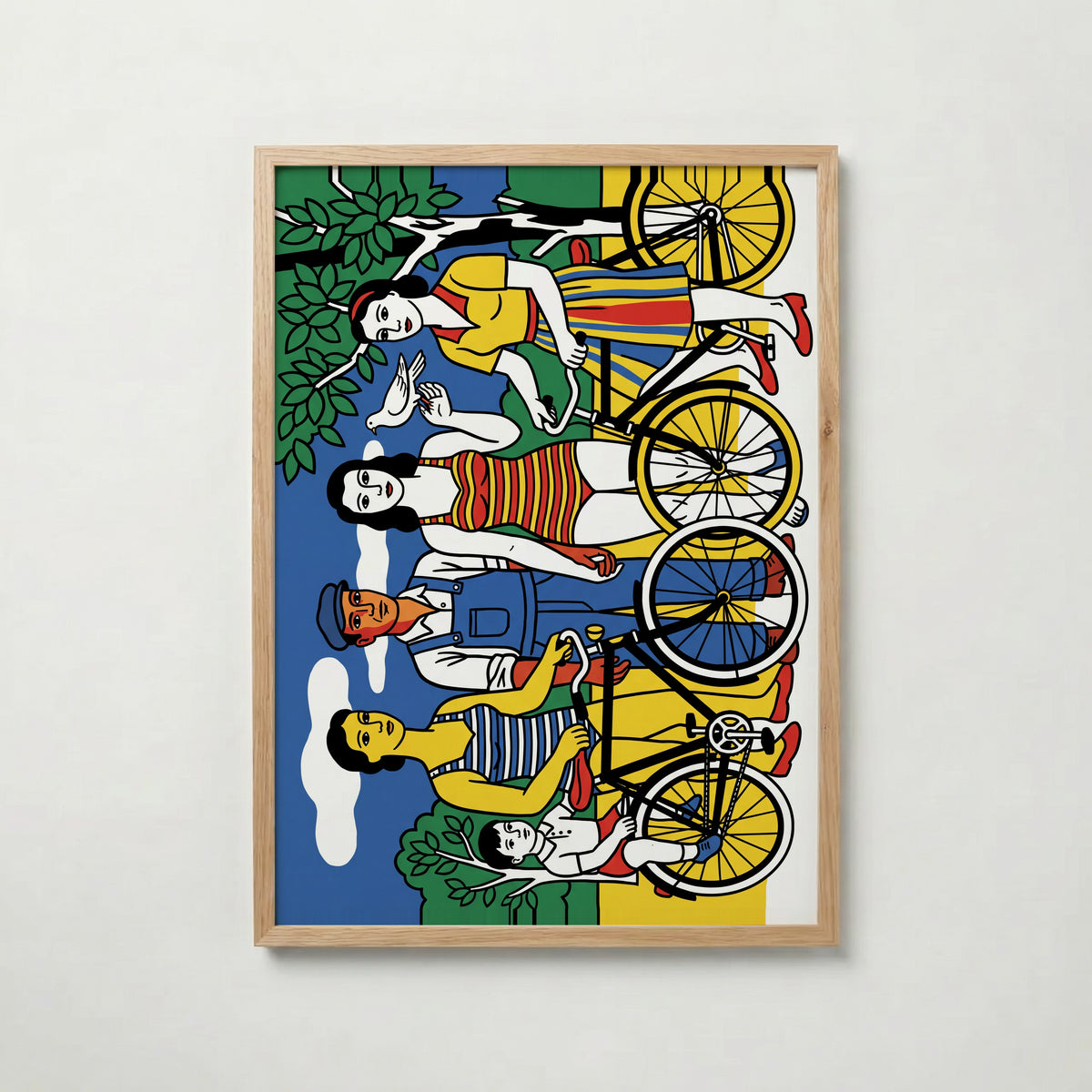 Fernand Leger Leisure 1949 Poster – ekram