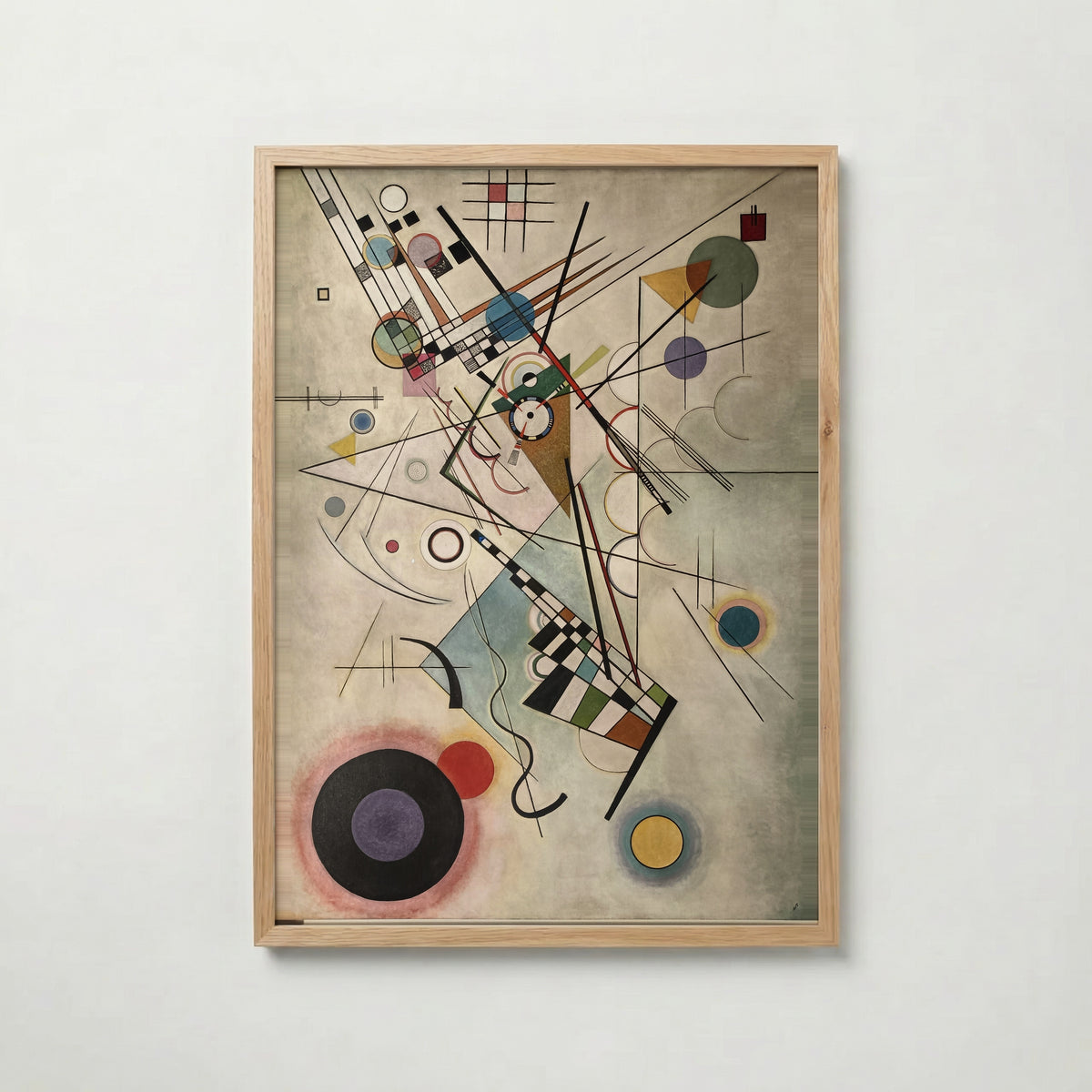 Wassily Kandinsky Composition VIII 1923 Poster – ekram
