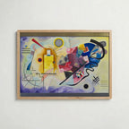 Wassily Kandinsky Yellow-Red-Blue 1925 Poster – ekram
