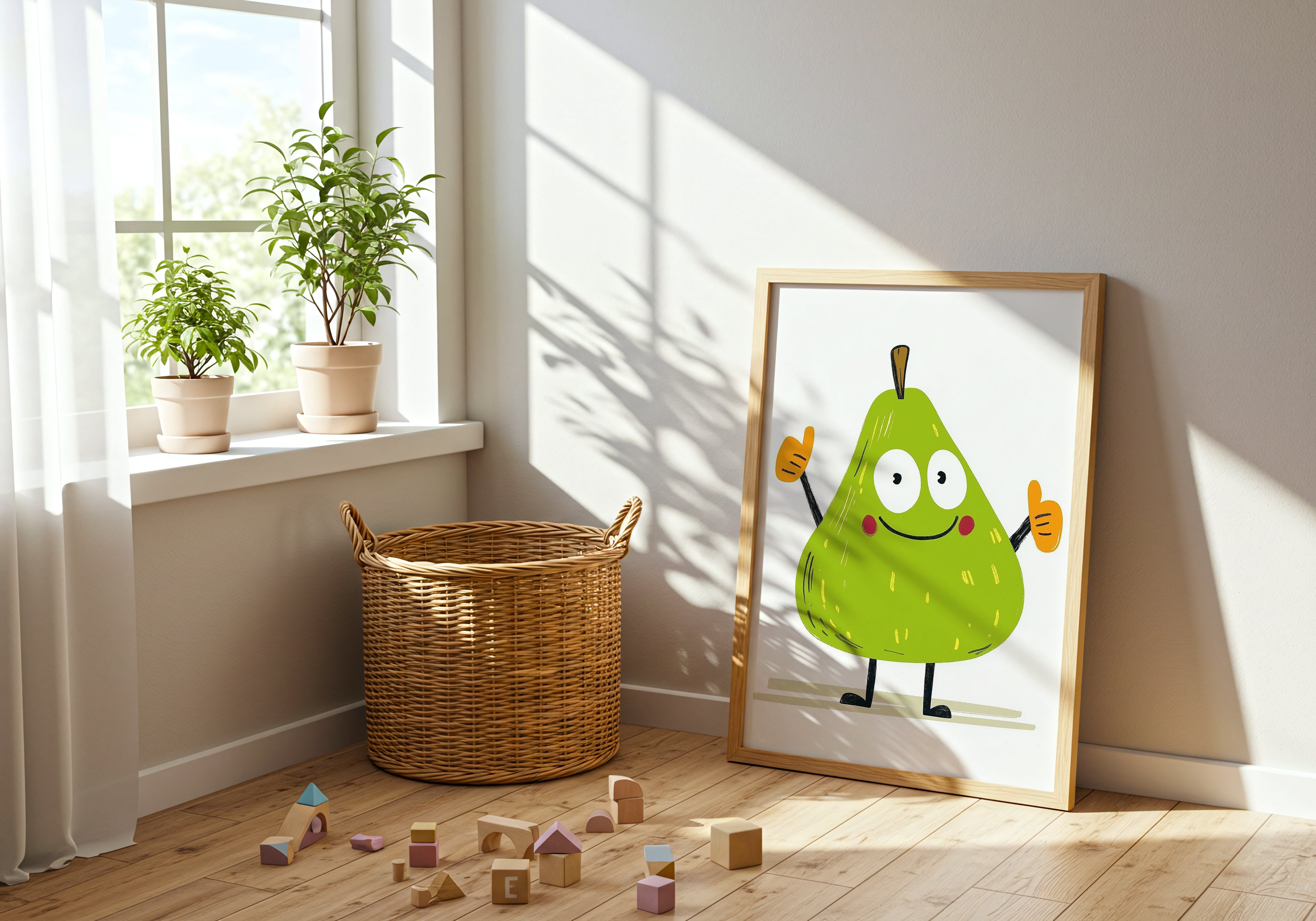 Happy Pear poster visad rakt fram – Bozetto affisch i hög tryckkvalitet i hög tryckkvalitet