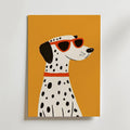 Cool Dalmatian – stilfullt konsttryck från Bozetto, tryckt på matt finpapper i hög tryckkvalitet