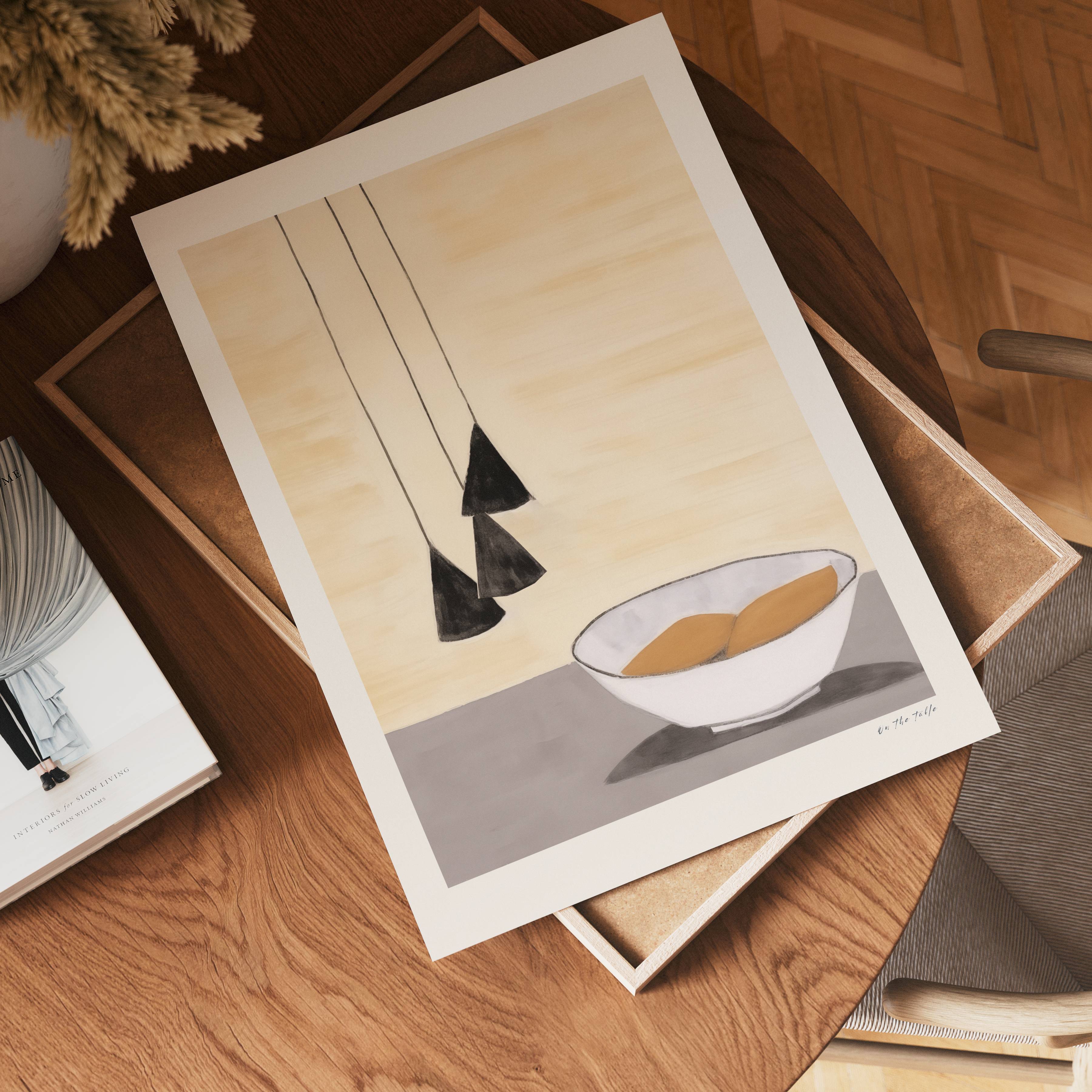 Calm Still Life poster visad rakt fram – Bozetto affisch i hög tryckkvalitet i hög tryckkvalitet