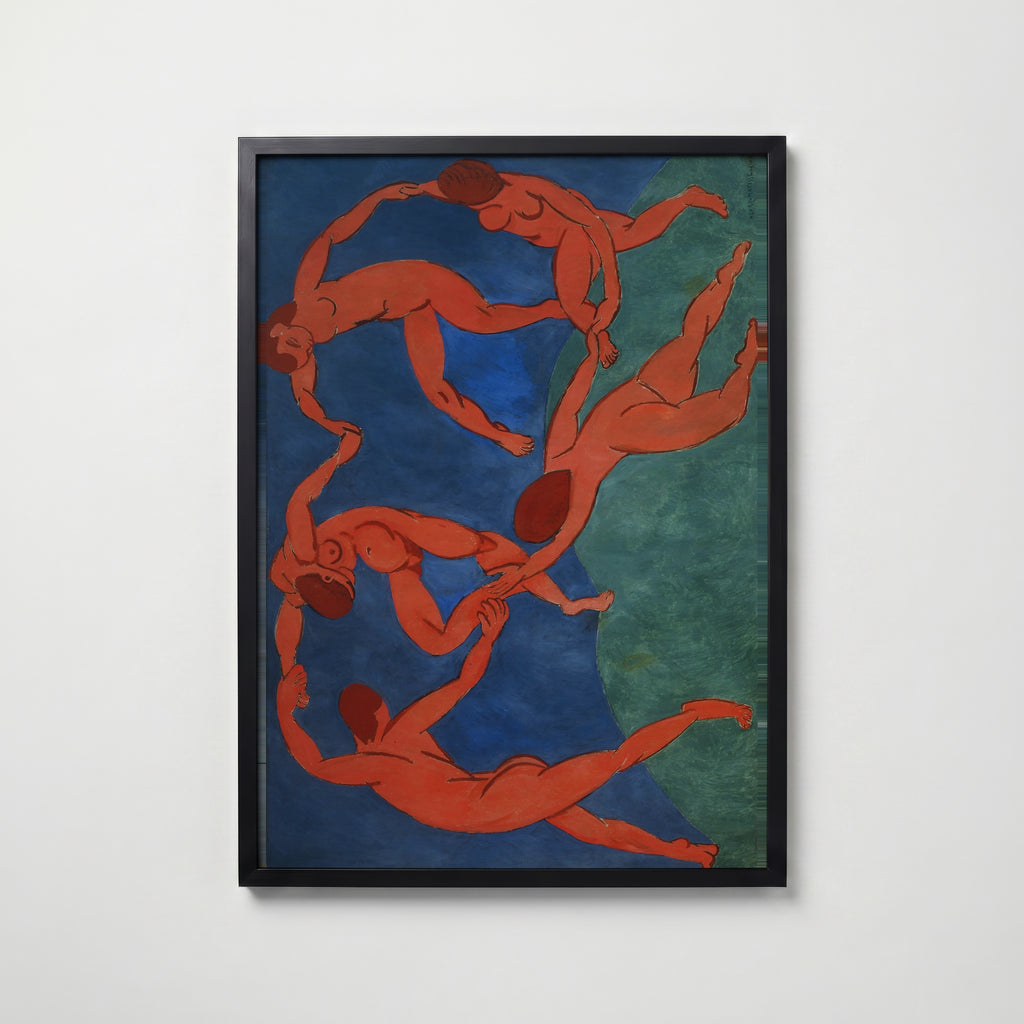 Henri Matisse The Dance 1910 Poster – svart ram