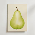 Green Pear – stilfullt konsttryck från Bozetto, tryckt på matt finpapper i hög tryckkvalitet