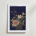 Basket of Flowers Ohara Koson – stilfullt konsttryck från Bozetto, tryckt på matt finpapper