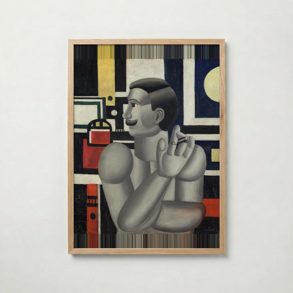 Fernand Leger The Mechanic 1920 Poster – ekram