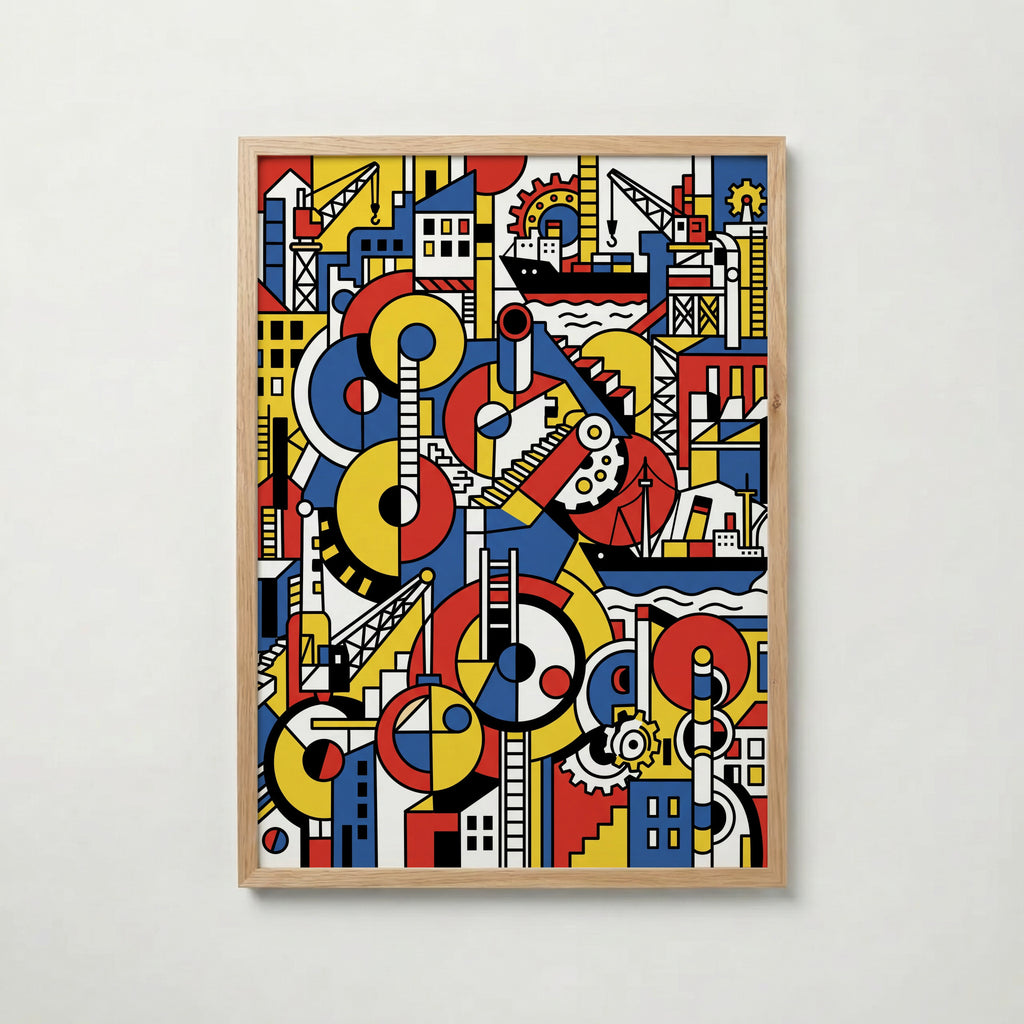 Fernand Leger The Port City Poster – ekram