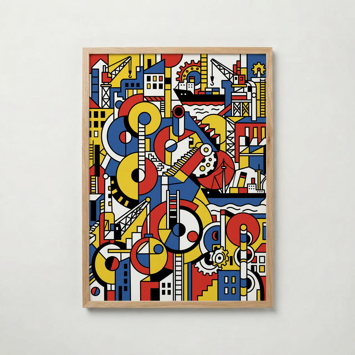 Fernand Leger The Port City Poster – ekram