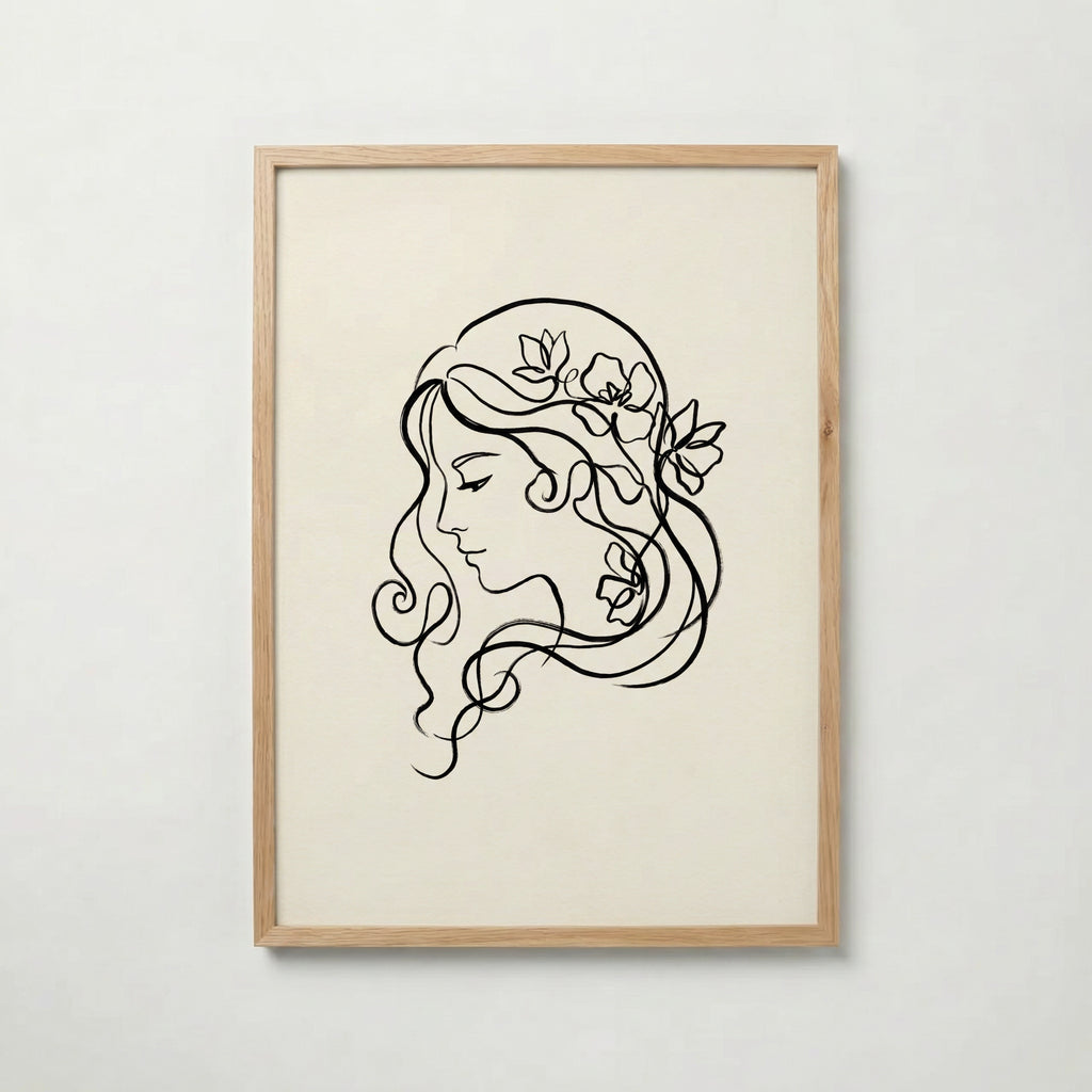 Henri Matisse Lady with Flowers Poster – ekram