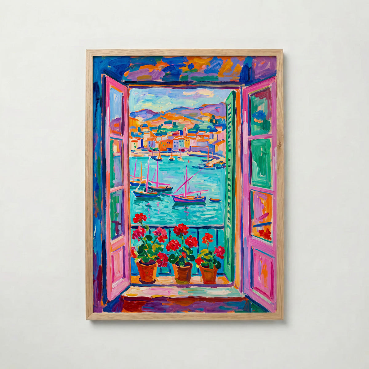 Henri Matisse Window on the Harbour Poster – ekram
