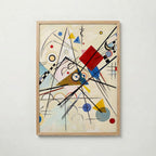 Wassily Kandinsky Lines on White Poster – ekram