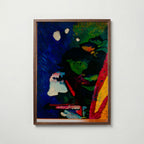Wassily Kandinsky Murnau Landscape with Tower 1908 Poster – valnötsram