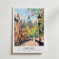 Oxford Dome View – stilfullt konsttryck från Bozetto, tryckt på matt finpapper i hög tryckkvalitet
