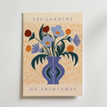 Les Jardins du Printemps – stilfullt konsttryck från Bozetto, tryckt på matt finpapper