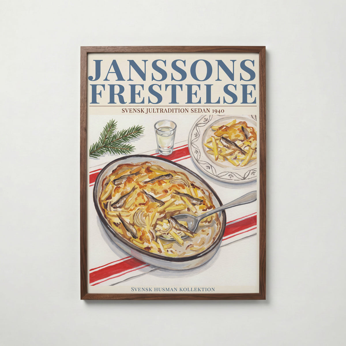 Janssons frestelse Poster – valnötsram