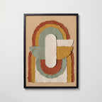 Paper Arches Poster – svart ram