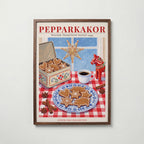 Pepparkakor Poster – valnötsram