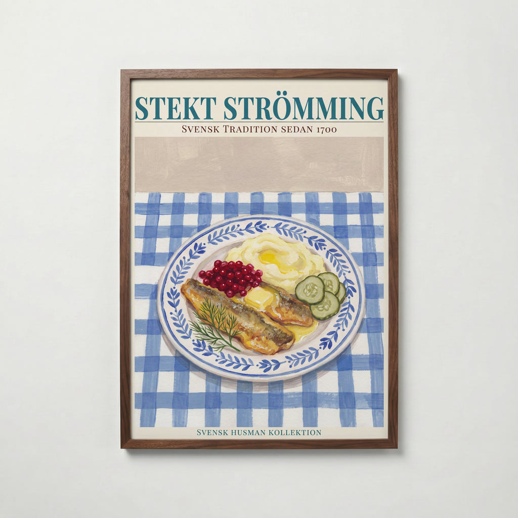 Stekt strömming Poster – valnötsram