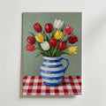 Tulpaner Stilleben Poster – canvas utan passepartout