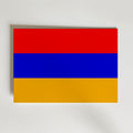 Armenia National Flag Poster – modern konst och stilren konsttryck för hemmet hos Bozetto