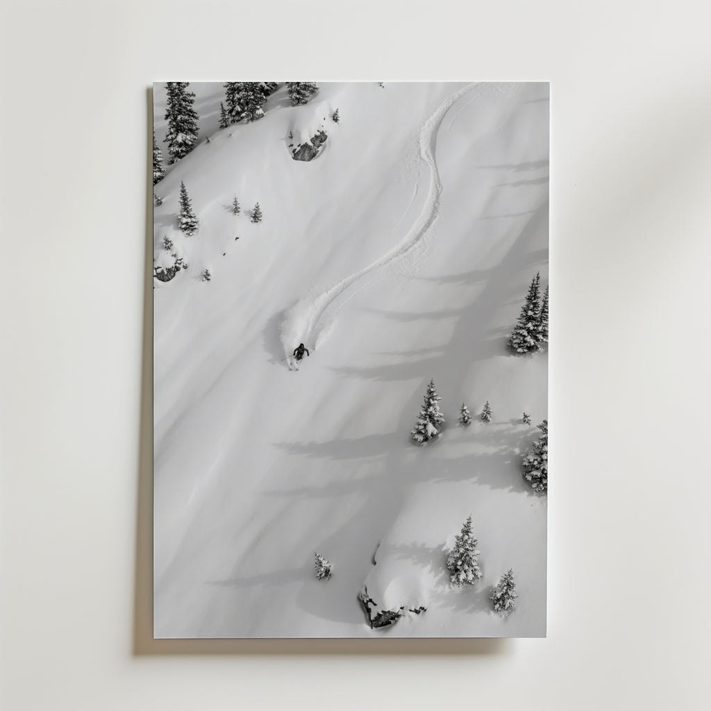 Alpine Silence Motion Poster – utan passepartout