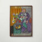 Henri Matisse Purple Robe and Anemones 1937 Poster – valnötsram
