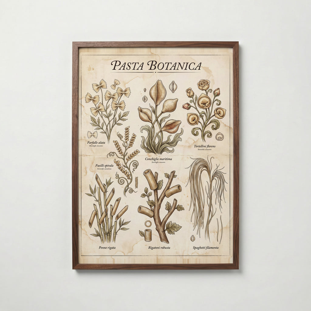 Pasta Botanica Poster – valnötsram