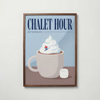 Whipped Cocoa Slope Poster – valnötsram