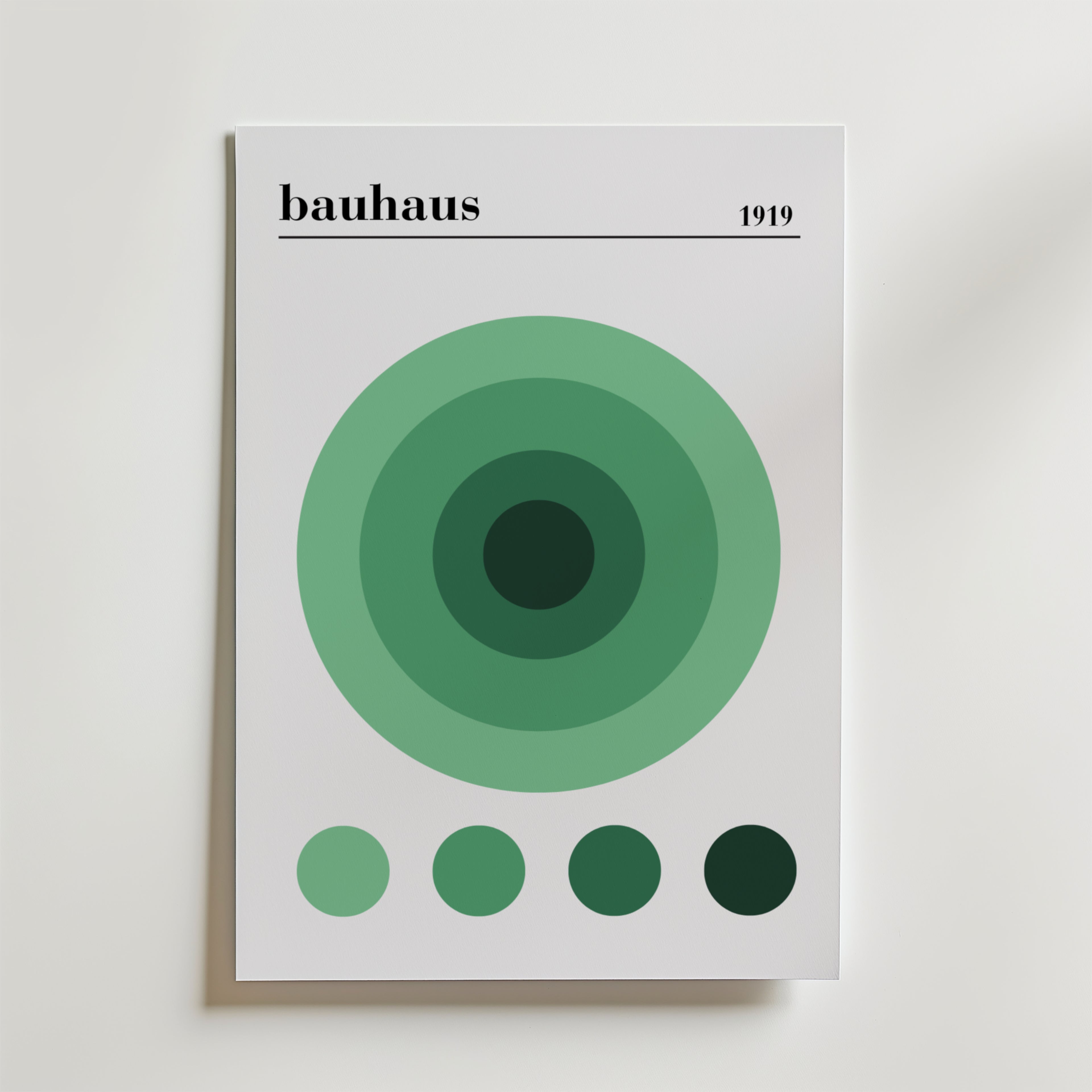 Bundle 3-pack Bauhaus Geometric Harmony – kuraterad postercollection som lyfter hemmet hos Bozetto